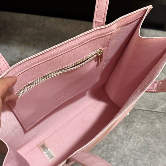 Ted Baker Light Pink Studded Tote - Picture 7 of 7